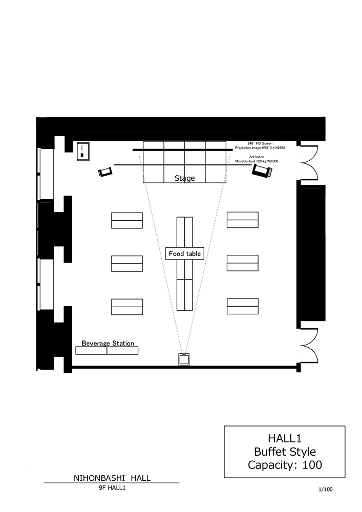 NIHONBASHI HALL ｜ NIHONBASHI TAKASHIMAYA MITSUI BUILDING