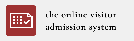 The online visitor admission system